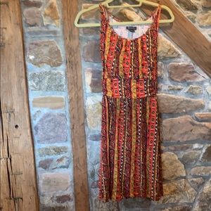 Lucky Brand Patterned Sleeveless Dress